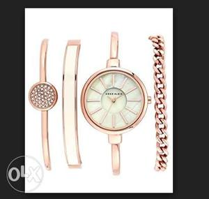 Esbeda watch set for women - brand new sealed pack