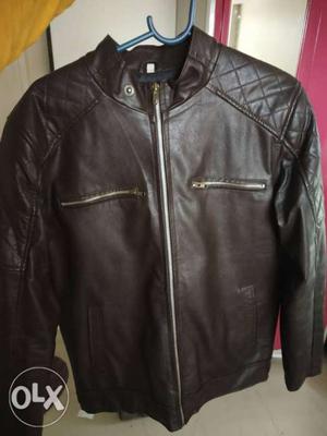 Genuine leather jacket, Stylish, Size M/L, Price negotiable,