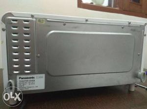 Gray And White Panasonic Toaster Oven