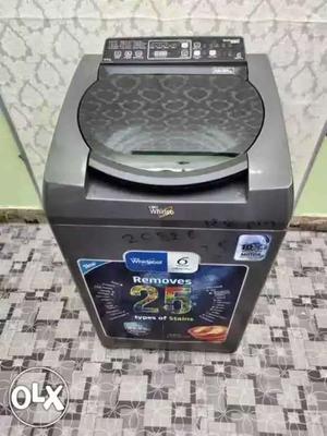 Gray Whirlpool Top-load Washer