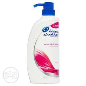Head and shoulders smooth and silky shampoo, 1