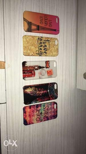 Iphone 5s cases 5 covers just for ₹550