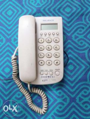 Landline Telephone with Caller ID.