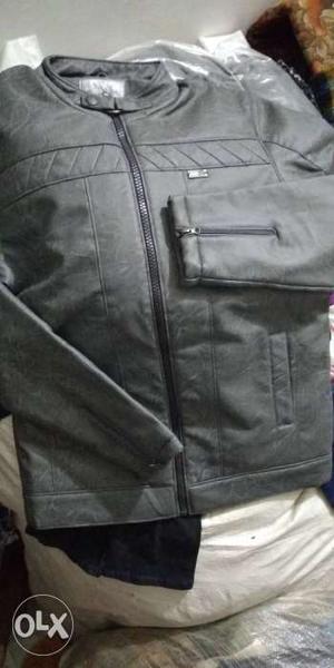 Leather jacket m, l,xl