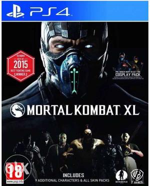 Mortal Kombat XL PS4 Game Case