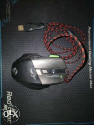 Mouse with mousepad