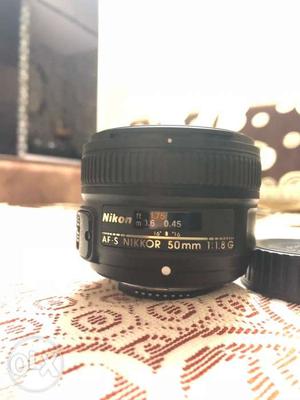 Nikon AF-S Nikkor 50 mm f/1.8G Prime Lens for