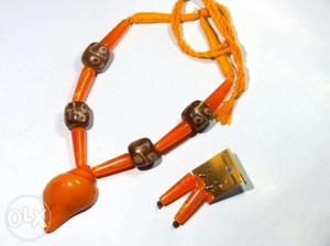 Orange Necklace