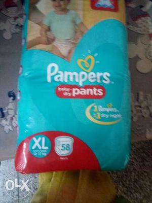 Pampers pants baby 58 pants seel pack XL size