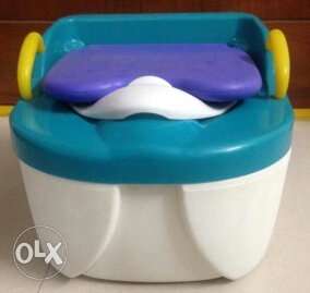 Potty seat and a convertible stool for babies