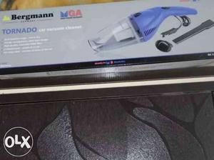 Purple Bergmann Tornado Vacuum Cleaner Box