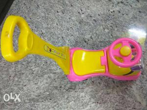 Red And Yellow Plastic Toy