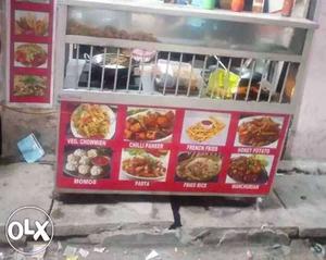 Sara sman hai Chinese food shop Ka urgent sale