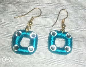 Silk thread earrings 50 rs/2 pairs