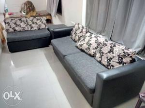 Sofa set 3 yr old, 3 seater+ 2 seater + 1 seater