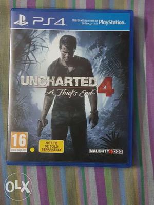 Uncharted 4 PS4 Game with disc
