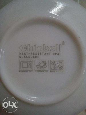Unused 3 heat resistant bowl with lid