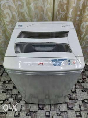 White Godrej Top-load Clothes Washer 6.5kg free home