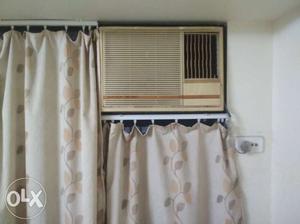 Window AC with remote.