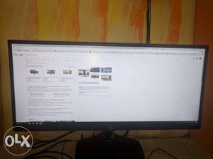 3 month used ultra wide monitor under warranty.i