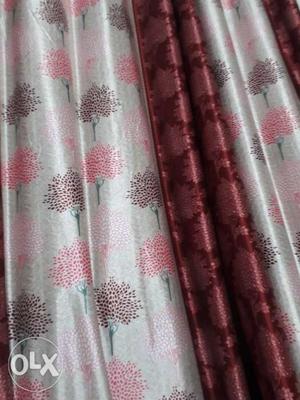 4x7 size 5 piceces curtains