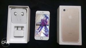 Apple iPhone 7 32gb gold colour with good