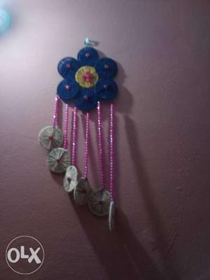 Blue And Pink Wall Decor