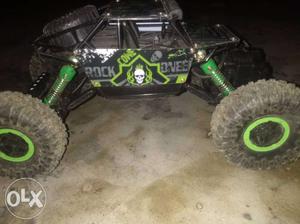 Green And Black RC Toy Car