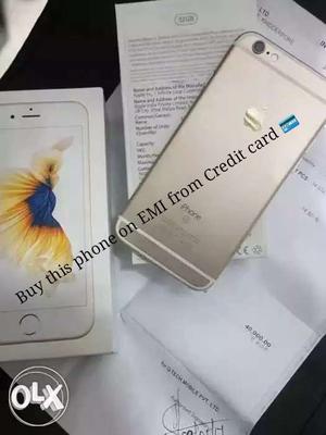 IPhone 6s 32gb.. EMI FACILITY STARTED. 13 months used in new