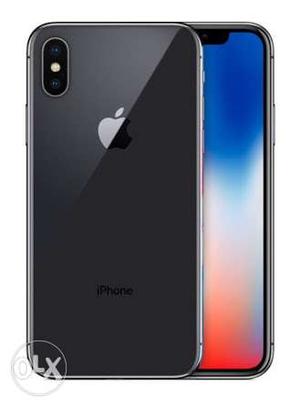 IPhone x256 gb space gray brand new with full kit