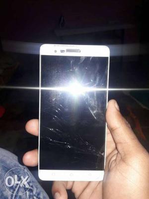 Lenovo vibe k 5 note screen demage but in