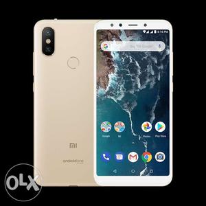 Mi A2 Gold colour - New seal pack Fix price,