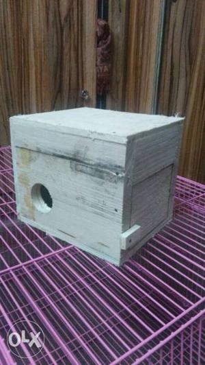 Nest Box for love birds new.(97 eight 90five77