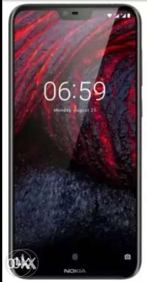 Nokia 6.1 plus box pack just purchased. 4GB + 64