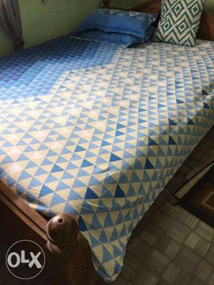 Queen size wooden bed for sale