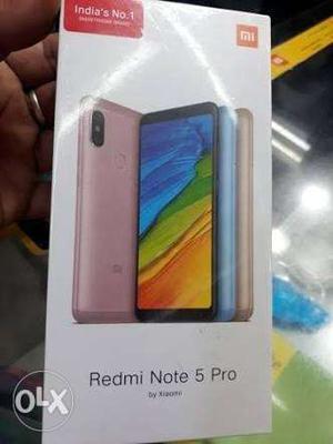 RED color sealed pack redmi note 5 pro limited