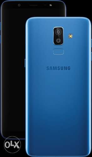 Samsung galaxy j8 blue colour 10 days use only 4