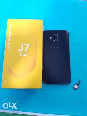 Samsung j7 duo 2 months used full kit box show