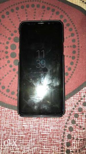 Samsung s9 plus256 gb black color with all