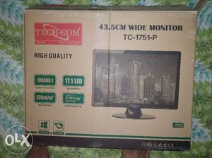 43.5cm Brown Tech-Com Wide Monitor Box