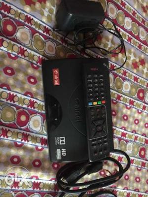 Airtel HD Set-top Box With Remote & All Wires