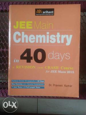 Arihant jee Main chemistry 40 Days  Edition