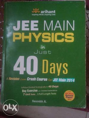 Arihant jee Main physics 40 Days  Edition