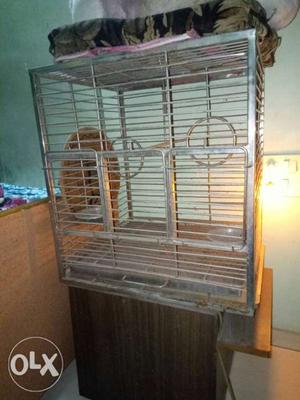 Big bird cage made by steel metal. good quality