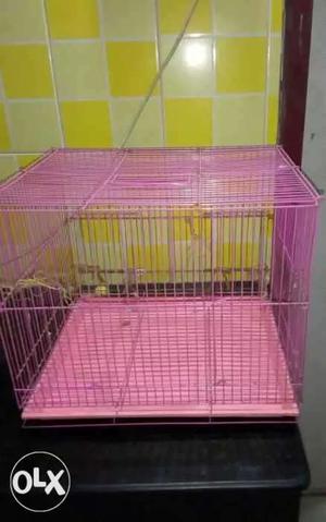 Bird cage 6 months old good condition