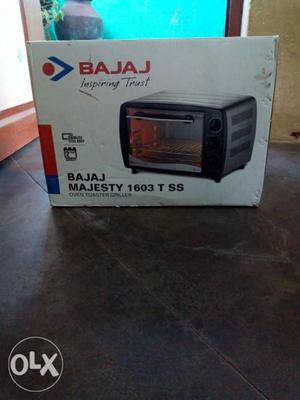 Black Bajaj Toaster Oven Box