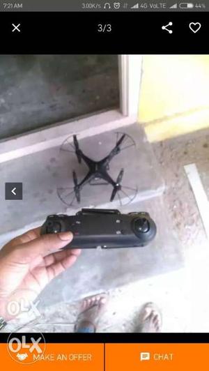 Black Drone Quadcopter Screenshot