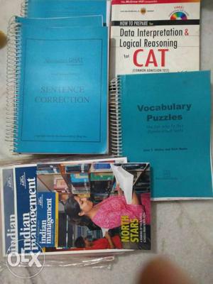 CAT GMAT exercise books n magazines
