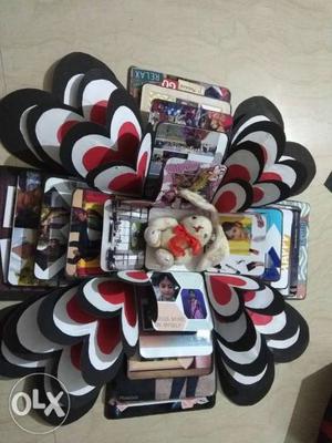 Cutomized gift, 5 layer box, with photos.