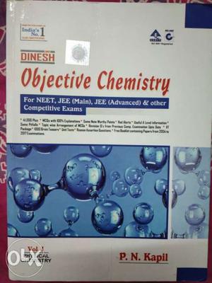 Dinesh Chemistry - 4 volumes of book brand new